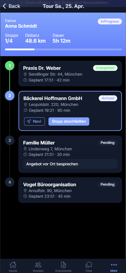 Varyos Mobile Screenshot 2